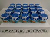 Potinhos De vidro com mini confete personalizado