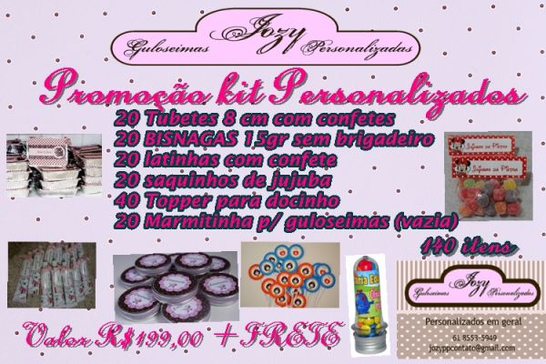Kit Promocional Guloseimas